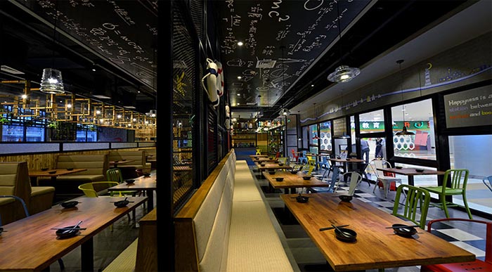 就餐區裝修效果