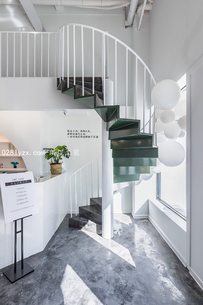 蛋糕店樓道設計效果