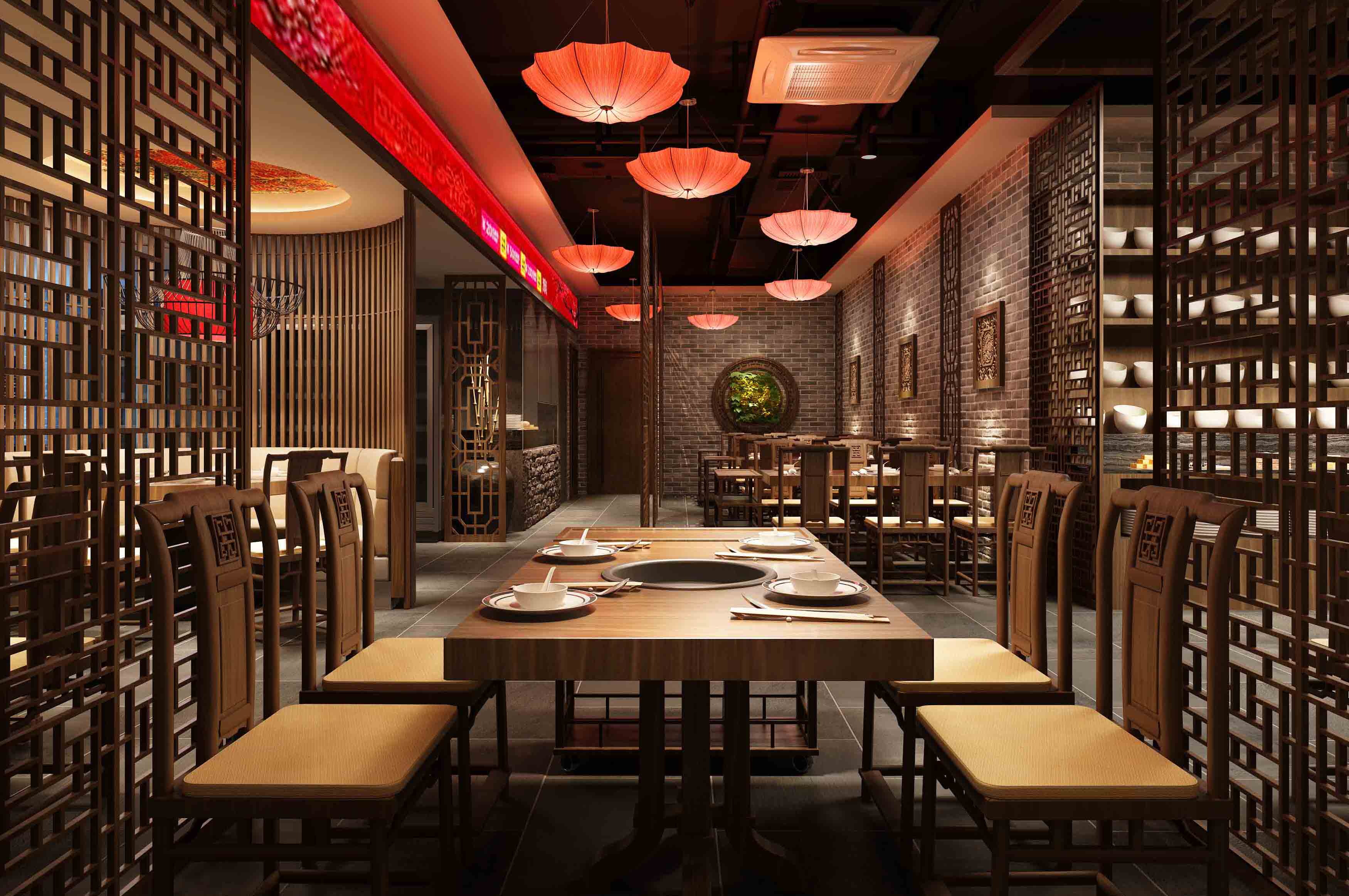 成都火鍋店裝修設計