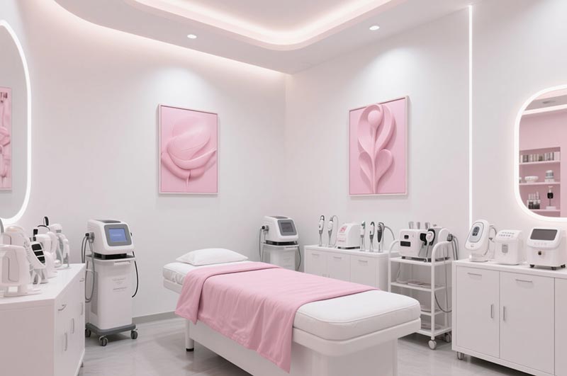 美容店護理區裝修設計