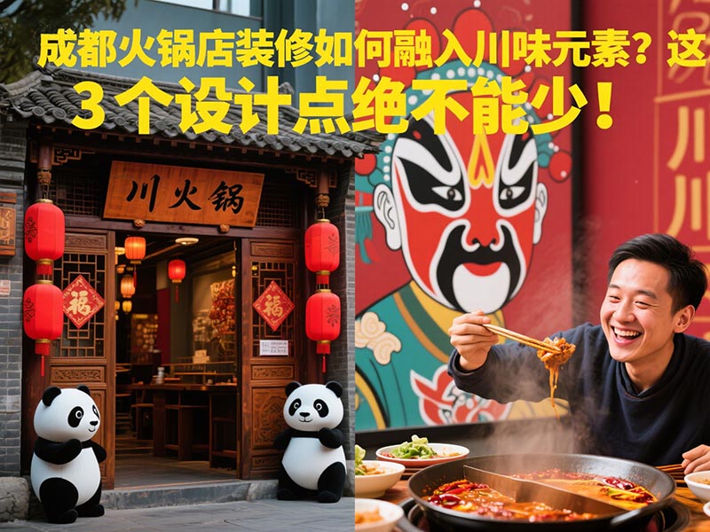 成都火鍋店裝修如何融入川味元素？這 3 個設計點絕不能少！