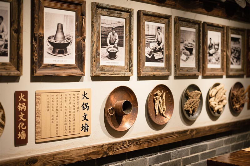 火鍋發展史介紹墻