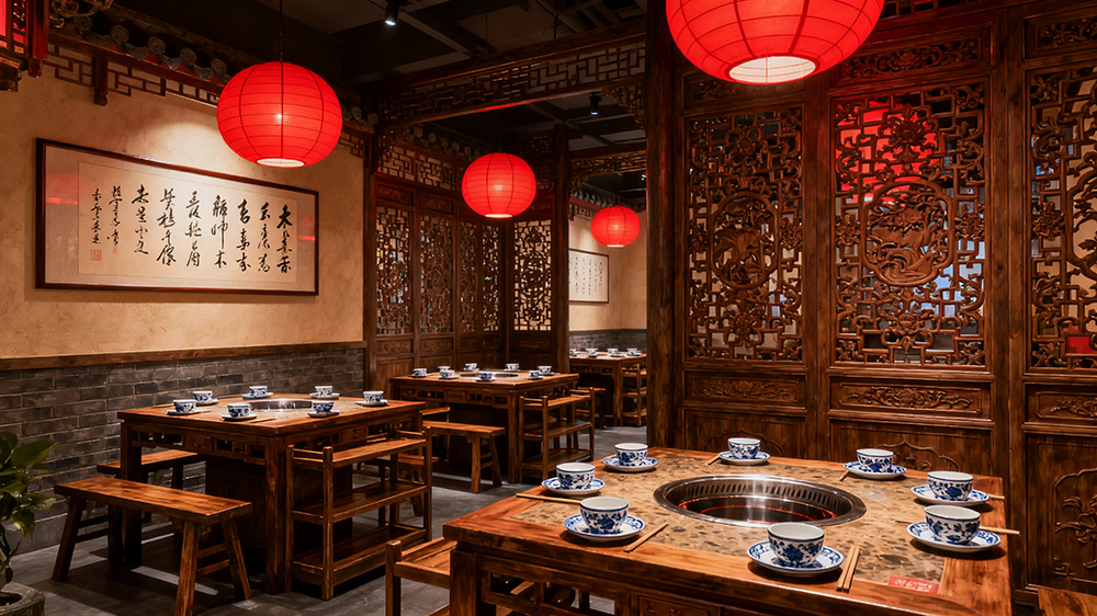 火鍋店中式裝修一平米大概要多少錢？全解析來了！